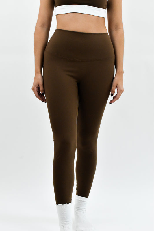 The Minimalist Leggings: Espresso Brown