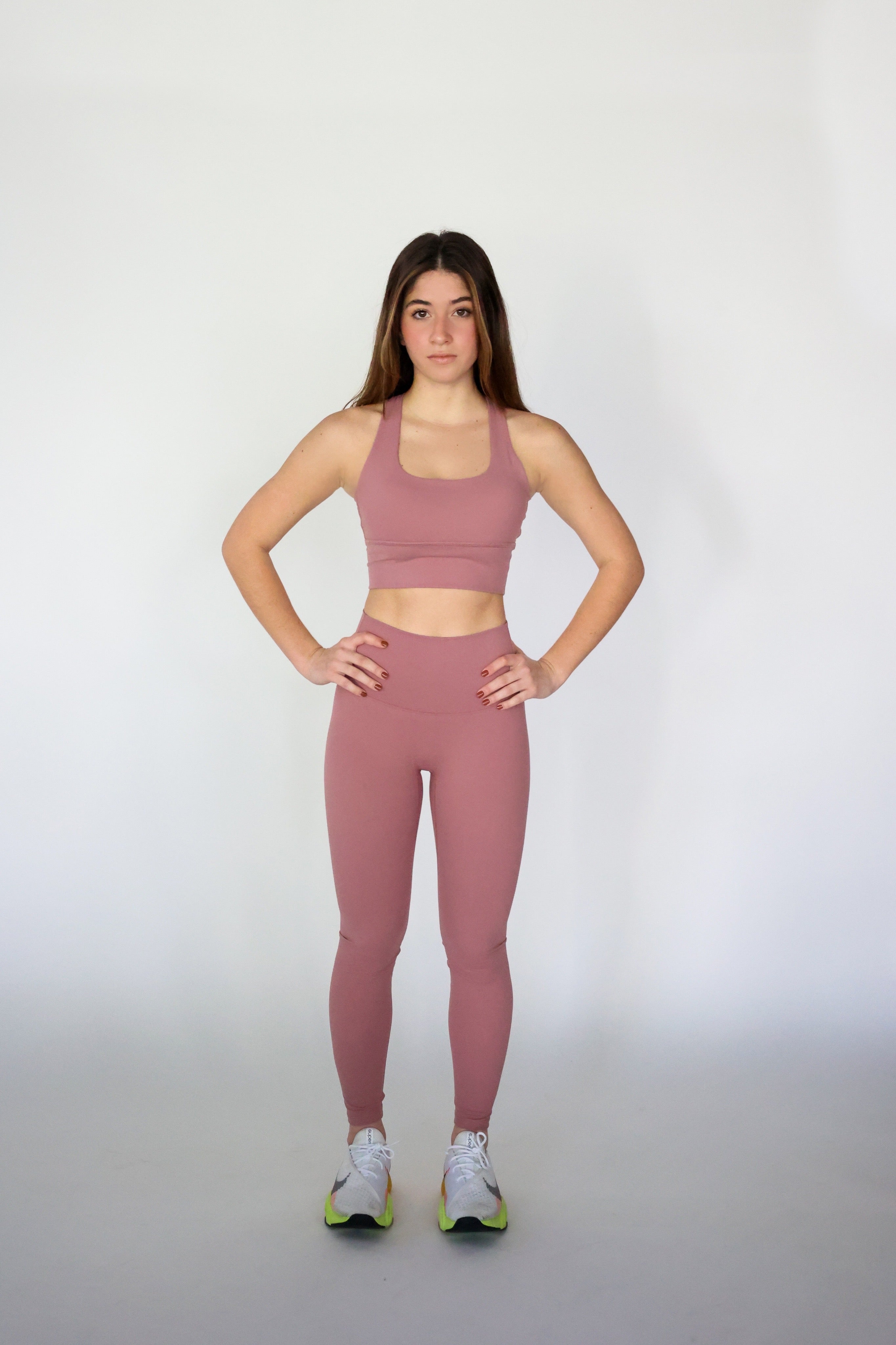 Pale pink gym clearance leggings