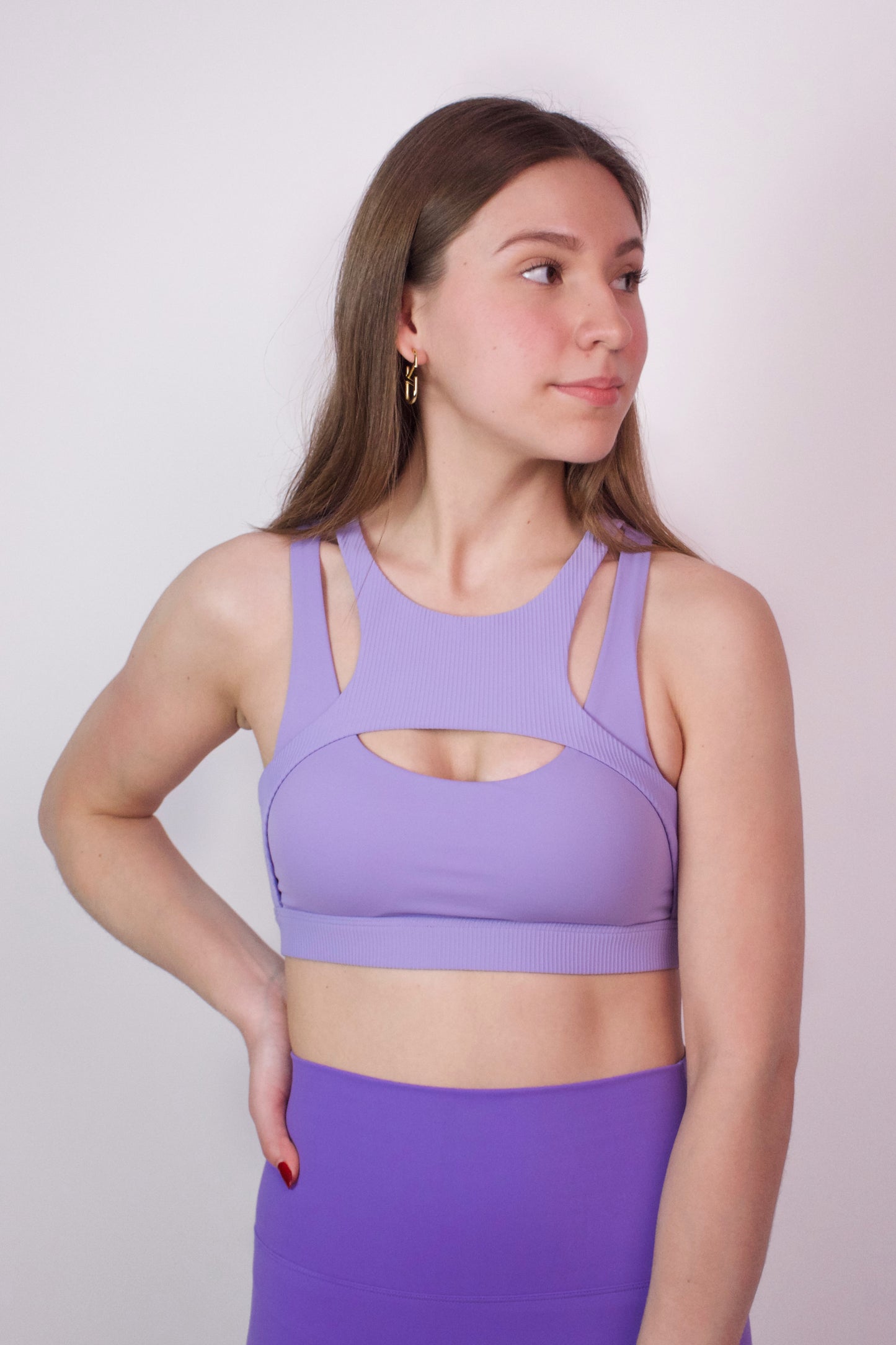 Double String Purple Top