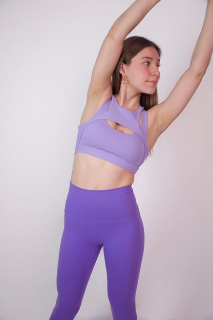 Double String Purple Top
